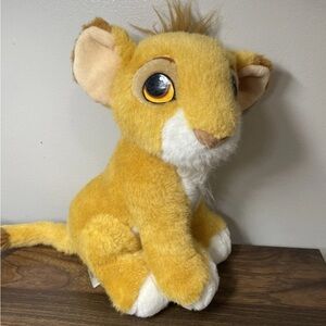 The Lion King Simba Disney Plush Toy 10”